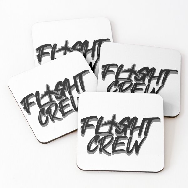 Item preview, Flight Crew with airplane symbol Pilot & Stewardess Flight Attendant sticker shirt and more designed and sold by AviationArtists.