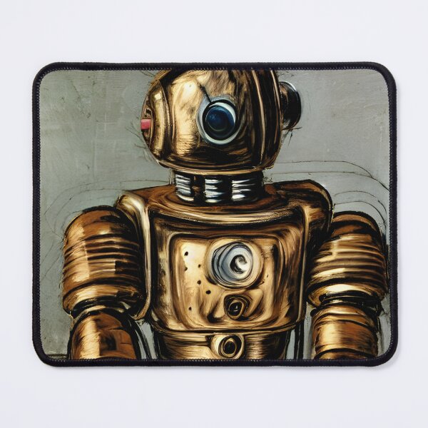 Item preview, Robot in the style of famous art. designed and sold by CRAFTER-MEDIA.