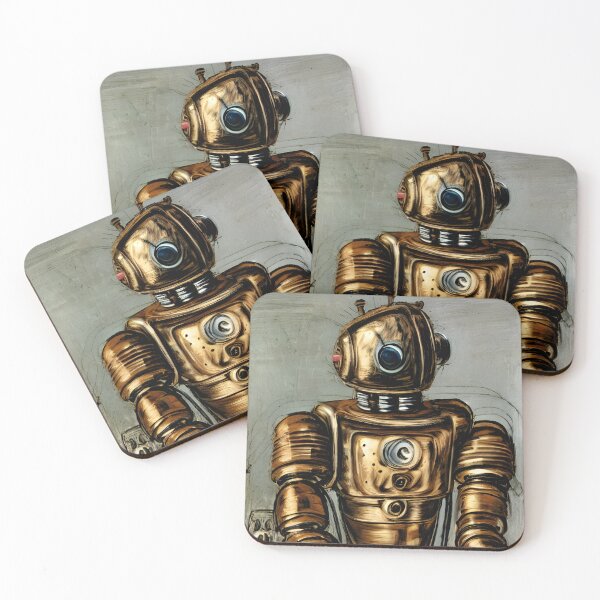 Item preview, Robot in the style of famous art. designed and sold by CRAFTER-MEDIA.