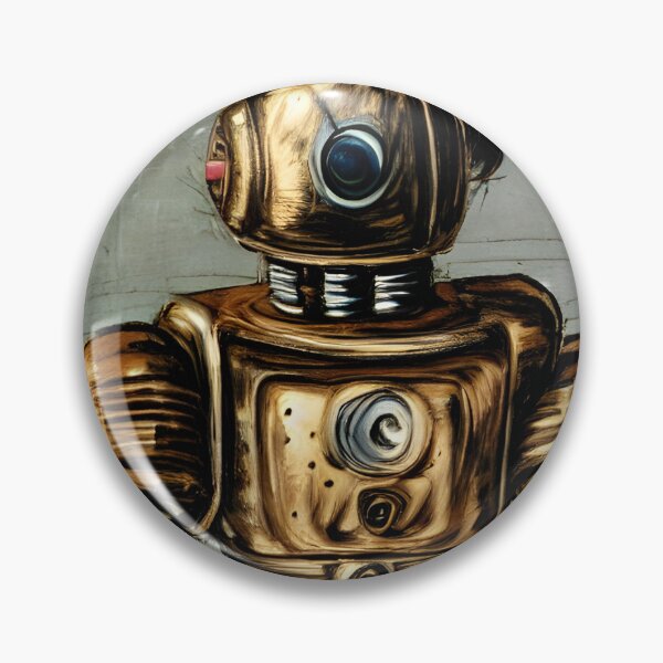 Item preview, Robot in the style of famous art. designed and sold by CRAFTER-MEDIA.