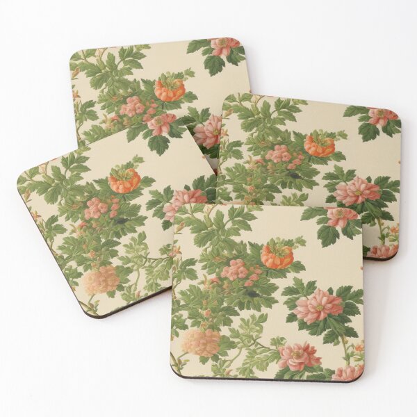 Item preview, Throw Pillow With Beautiful Floral Pattern - Granny Chic Home Decor designed and sold by Sowari-Pillows.