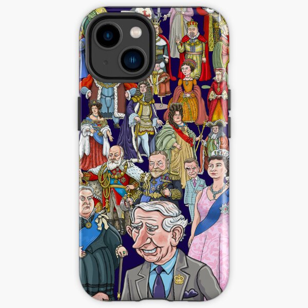 The Kings and Queens of England and Britain (2023) iPhone Tough Case