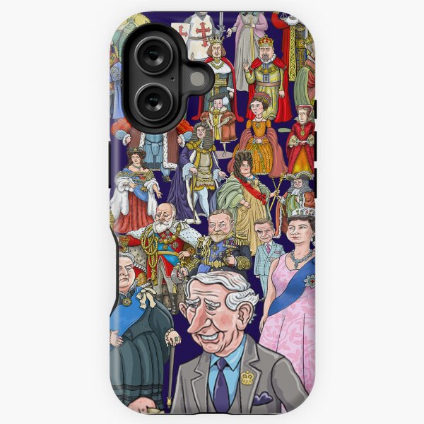 The Kings and Queens of England and Britain iPhone Tough Case