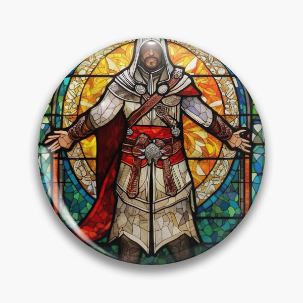 Item preview, Assassin's Creed Stained Glass Mosaic designed and sold by Toph Moses.