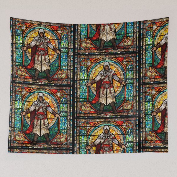 Item preview, Assassin's Creed Stained Glass Mosaic designed and sold by Toph Moses.