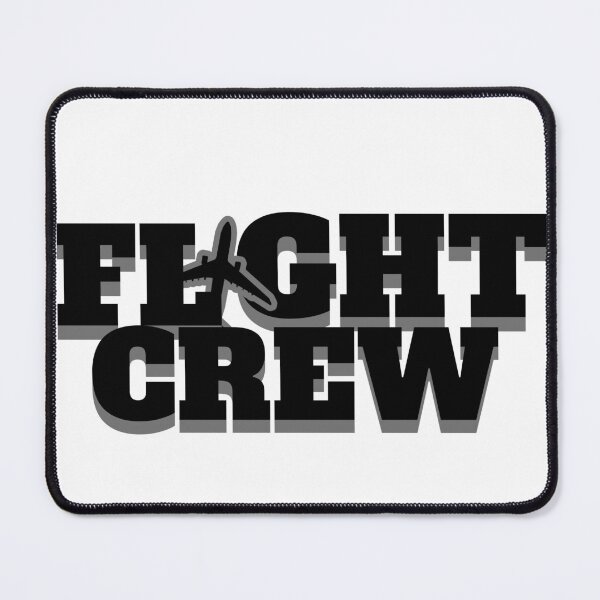 Item preview, Flight Crew with airplane symbol Pilot & Stewardess Flight Attendant sticker shirt and more designed and sold by AviationArtists.