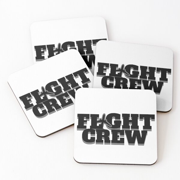 Item preview, Flight Crew with airplane symbol Pilot & Stewardess Flight Attendant sticker shirt and more designed and sold by AviationArtists.