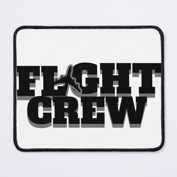 Item preview, Flight Crew with airplane symbol Pilot & Stewardess Flight Attendant sticker shirt and more designed and sold by AviationArtists.