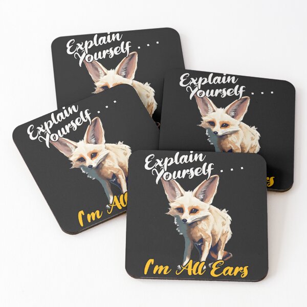 Item preview, Cute Fennec Fox Artwork Design 2 - Funny Adorable Animals t Shirt Design  designed and sold by RarefiedAir.