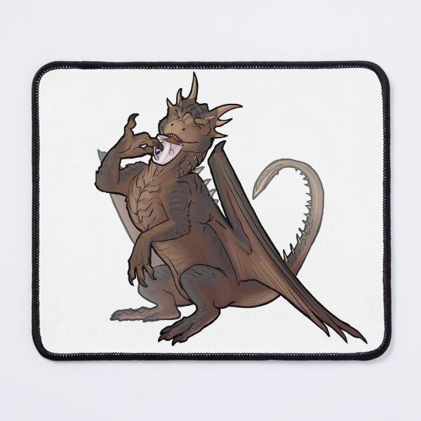 Item preview, Draco Dragonheart Loves Tea Sip designed and sold by Jennette Brown.