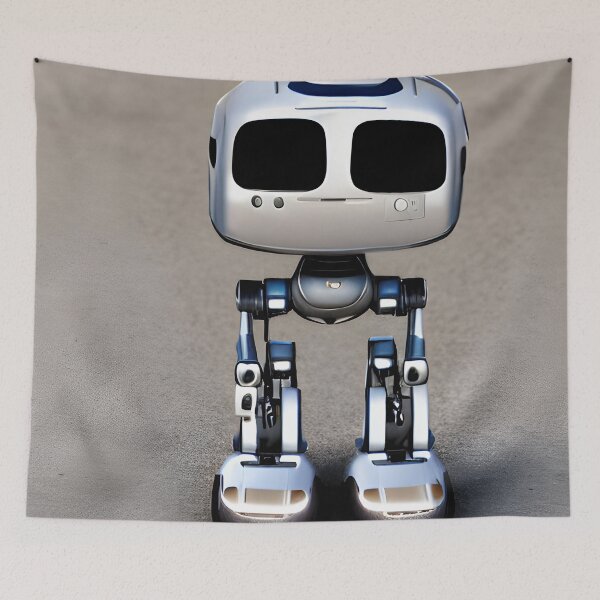 Item preview, Robot in the style of famous art. designed and sold by CRAFTER-MEDIA.