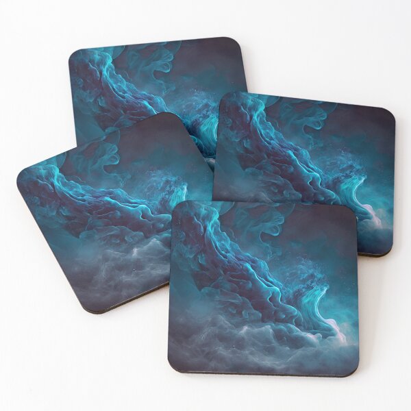 Item preview, Blue smoke pattern designed and sold by NavyPanda.