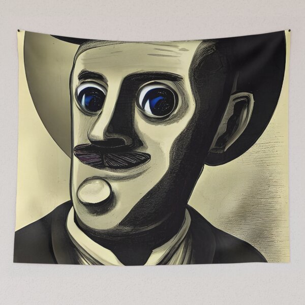 Item preview, Robot in the style of famous art. designed and sold by CRAFTER-MEDIA.