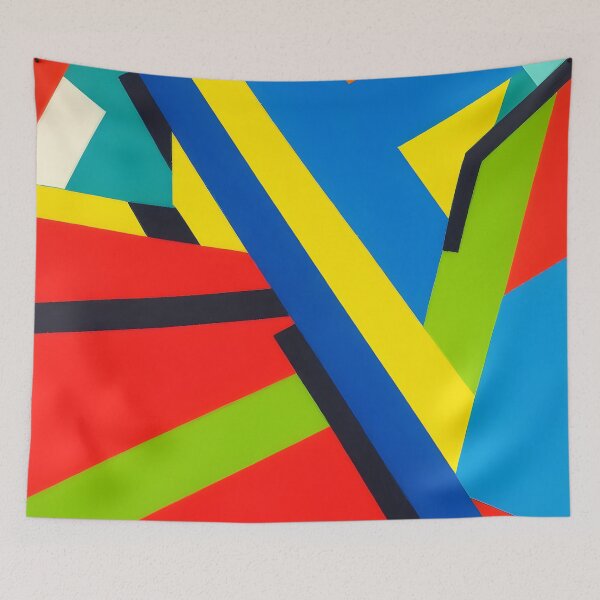 Item preview, Colorful Geometric Abstraction Artwork designed and sold by The Bubble 1307.