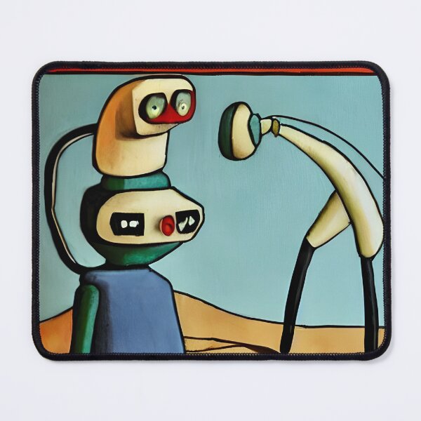 Item preview, Robot in the style of famous art. designed and sold by CRAFTER-MEDIA.