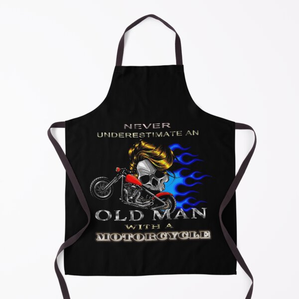 Item preview,  Never Underestimate An Old Man With A Motorcycle  designed and sold by david parry.
