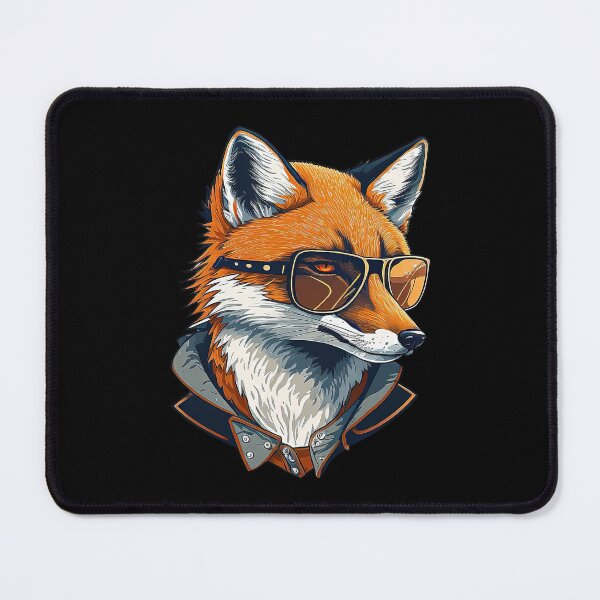 Item preview, Cool Fox with Sunglasses Art designed and sold by Digital Mindscape.