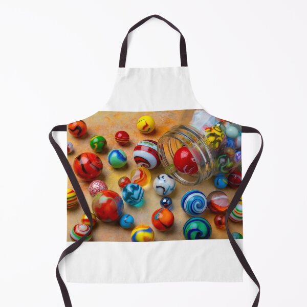 Item preview, Lovely Classic Glass Marbles Spilling Out Of Jar designed and sold by Garry Gay.