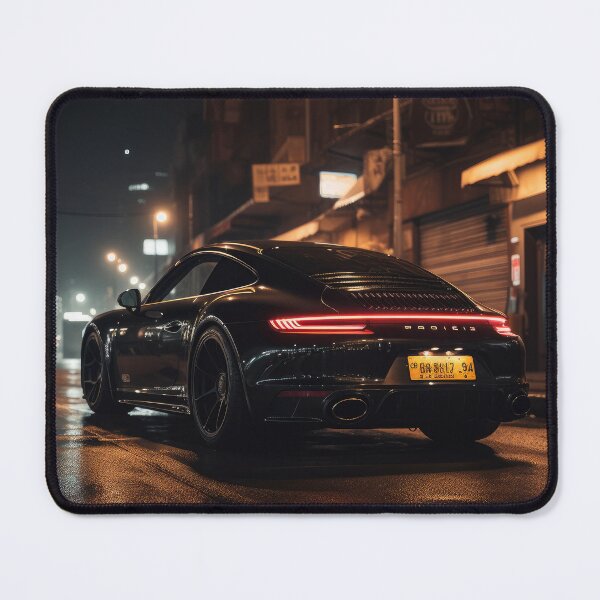Item preview, Twilight Velocity: Porsche Racing in the Dusk designed and sold by Cumulonimbusart.