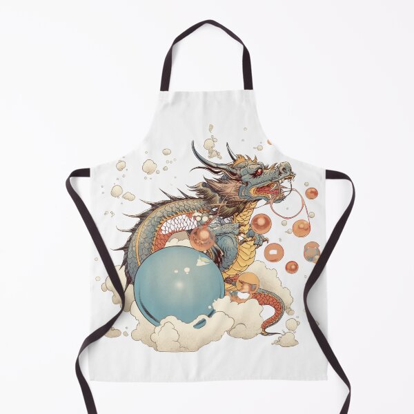 Aperçu de l'œuvre Dragon japonais : une interprétation artistique classique créée et vendue par Toph Moses.