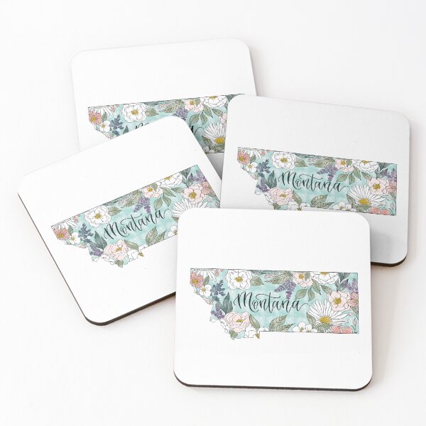 Item preview, Hand drawn Montana Floral designed and sold by Selena Ashley Designs.