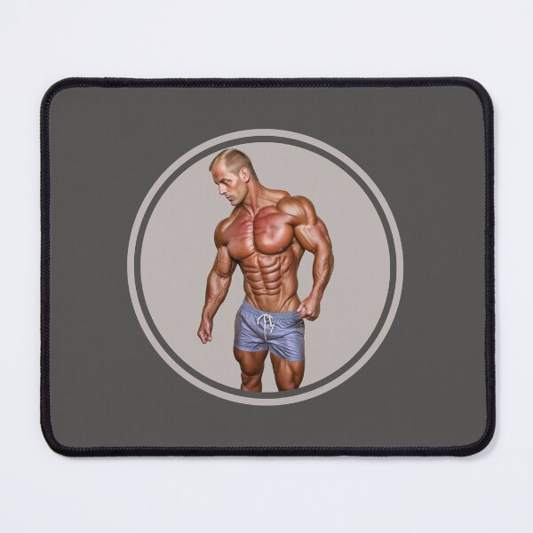 Item preview, Realistic bodybuilder dad designed and sold by muscledaddies.