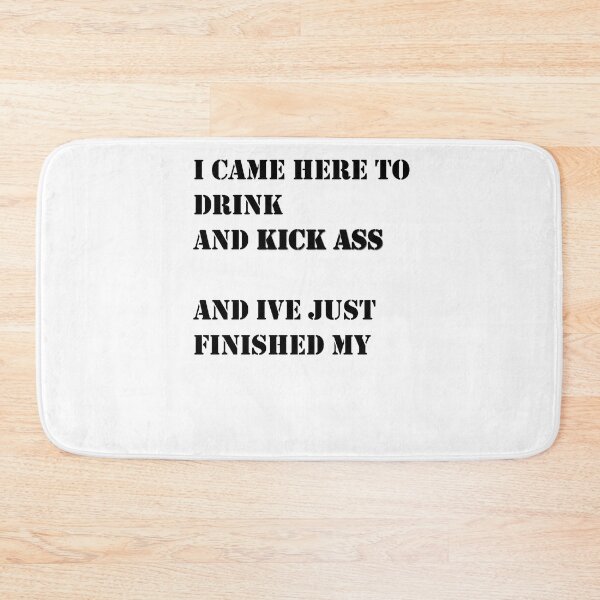 Item preview, DRINK MILK. KICK ASS. designed and sold by Xiye7.