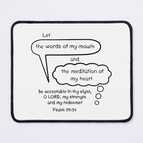 Item preview, Psalm 19:14 designed and sold by hlafflin.