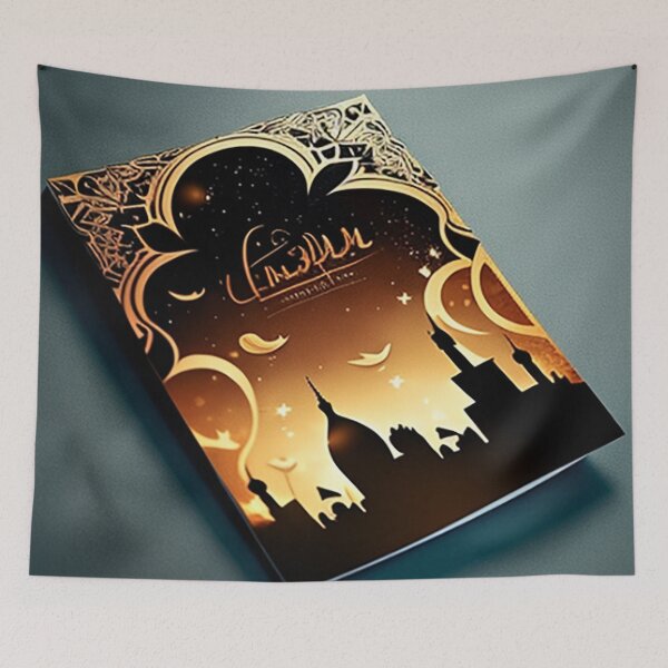 Item preview, Eid Mubarak special greeting card designed and sold by YoutShop.
