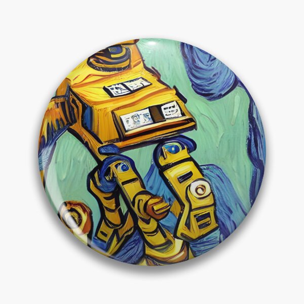 Item preview, Robot in the style of famous art. designed and sold by CRAFTER-MEDIA.