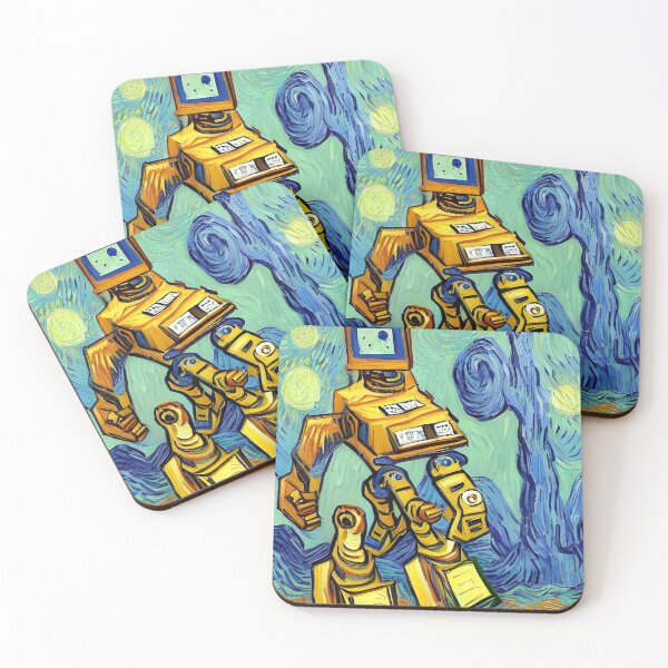 Item preview, Robot in the style of famous art. designed and sold by CRAFTER-MEDIA.