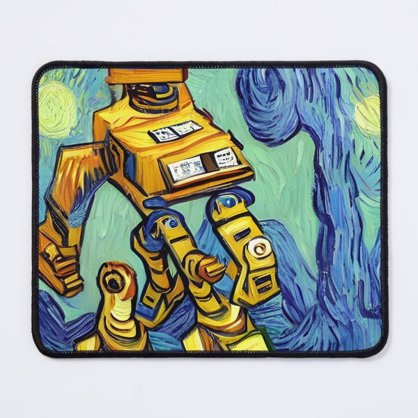Item preview, Robot in the style of famous art. designed and sold by CRAFTER-MEDIA.