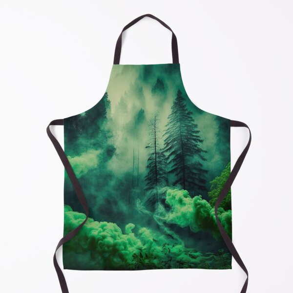 Item preview, Green smoke in forest designed and sold by NavyPanda.