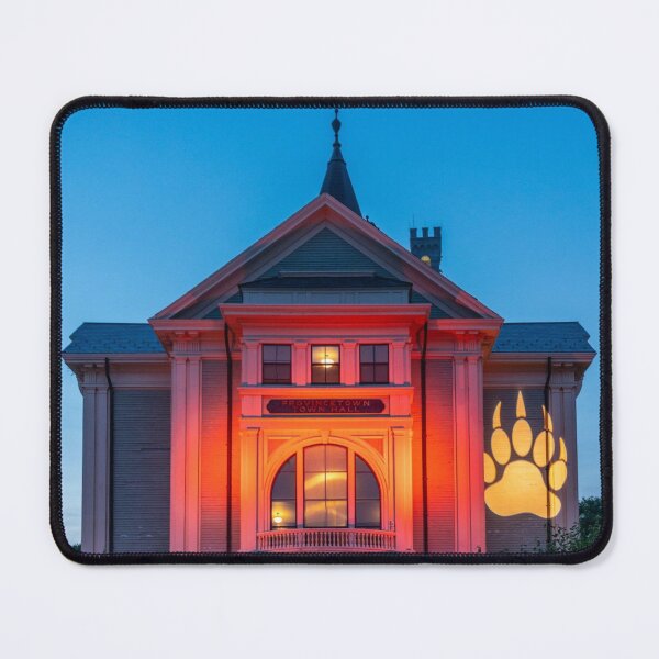 Item preview, Provincetown Town Hall with Bear Flag Light designed and sold by WigOutlet.