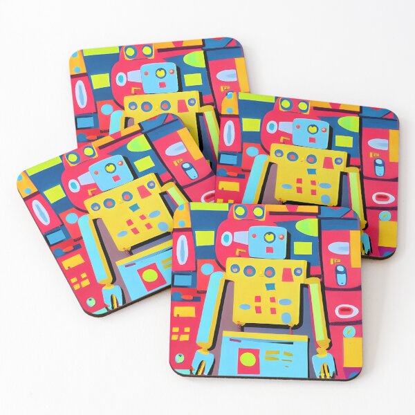 Item preview, Robot in the style of famous art. designed and sold by CRAFTER-MEDIA.