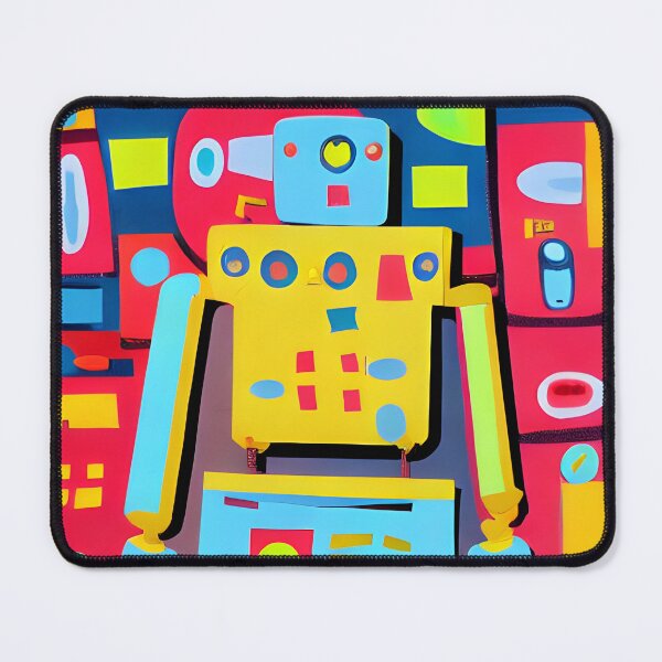 Item preview, Robot in the style of famous art. designed and sold by CRAFTER-MEDIA.