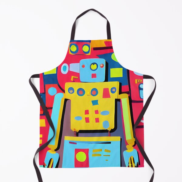 Item preview, Robot in the style of famous art. designed and sold by CRAFTER-MEDIA.