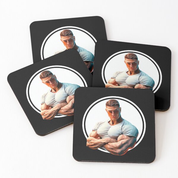 Item preview, Muscular dad wearing sunglasses designed and sold by muscledaddies.