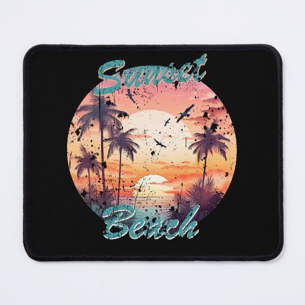 Item preview, Sunset beach vintage summer shirt designed and sold by TeePulseMania.