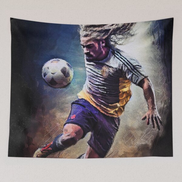 Item preview, Football watercolor sport art #football #soccer designed and sold by JBJart.