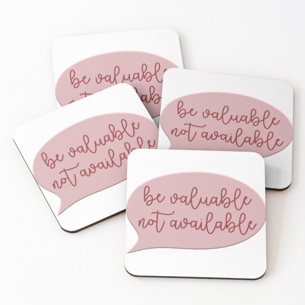 Item preview, BE VALUABLE NOT AVAILABLE designed and sold by vazqpete.