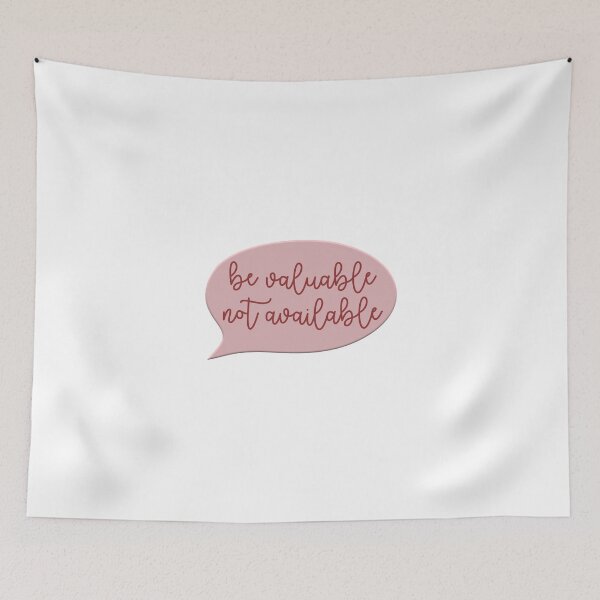 Item preview, BE VALUABLE NOT AVAILABLE designed and sold by vazqpete.