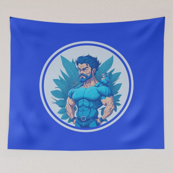 Item preview, Fanciful dad with bird on shoulder designed and sold by muscledaddies.
