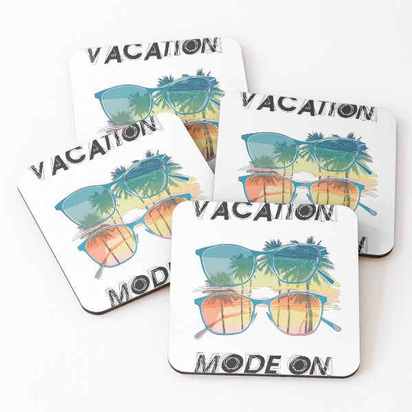Item preview, Vacation mode on with double sunglasses designed and sold by TeePulseMania.