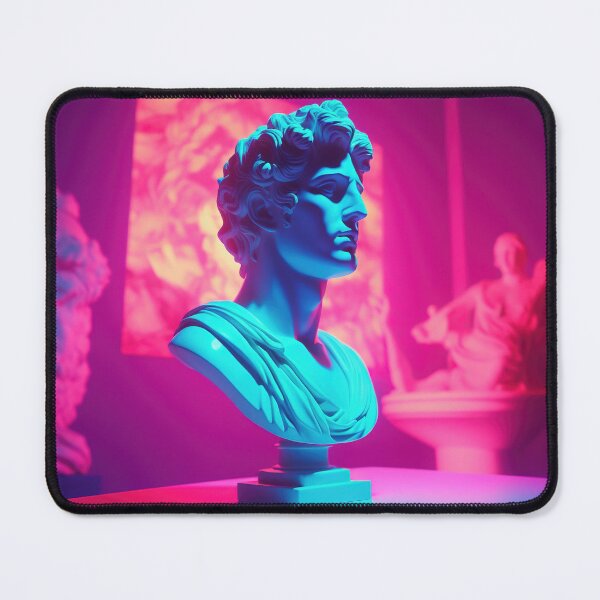 Item preview, Olympian Nights: A Vaporwave Ode to Greek Mythology designed and sold by Mullet Monkey.
