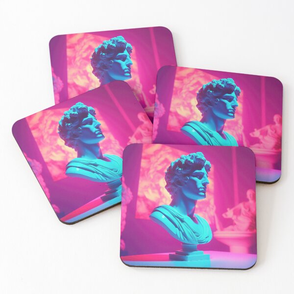 Item preview, Olympian Nights: A Vaporwave Ode to Greek Mythology designed and sold by Mullet Monkey.