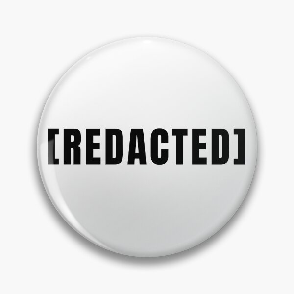 Item preview, Redacted designed and sold by TheOnlyWayno.