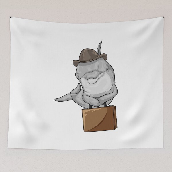 Item preview, Dolphin Businessman Briefcase designed and sold by Snabdesign84.