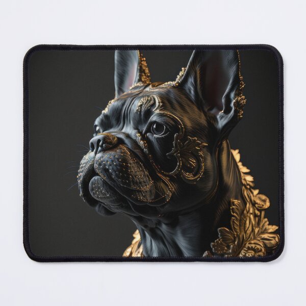 Item preview, Beautiful portrait of a fine art sculpture of a french bulldog designed and sold by Tio-Tecun.