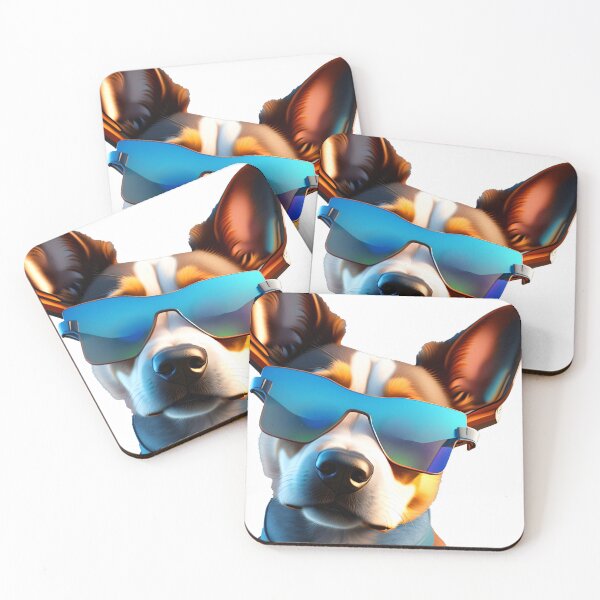 Item preview, Cute Dog Wearing Cool Sunglasses  designed and sold by AstonishingArts.